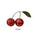 thumbnail image 4 of Yuarrent Bolas de discoteca de cereza decoración moderna seta Kawaii espejo de vidrio simulado sala de estar decoración del hogar para Bar DJ Decoración del hogar Doble rojo 12cm, 4 of 6