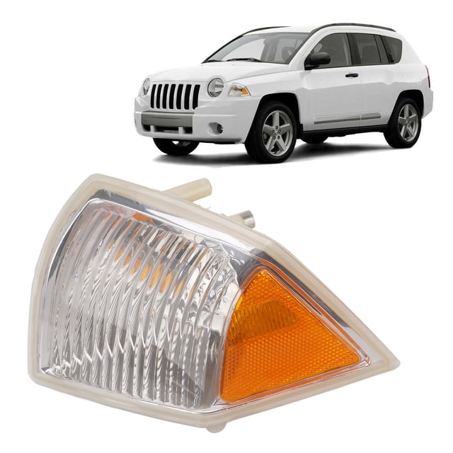 Side Marker Lamp Housing,Front Side Marker Light Housing ABS Turn Lamp Cover Replacement for 2007 2010