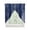 Navy Blue, variant on Brown Swag Valances for Windows, Retro Oil Painting Modern Abstract Art Aesthetics Rod Pocket Sheer Valances for Small Windows, Swag Toppers Light Filtering for Kitchen Living Room 2 Panels 28''x36''