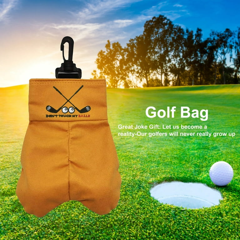 GOLF BALL BAG Hilarious Fun Useful Father's Day Golfing Gift