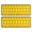 Yellow Sunflower Flower, variant on Kitchen Rugs Sets Of 2,Yellow Dot Sunflower Bee Pattern Anti Fatigue Kitchen Mat Rugs Non Slip Washable,Decorative Kitchen Floor Mats for Kitchen,Sink,Laundry,17"x47"+17"x47"