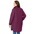 thumbnail image 3 of Woman Within Plus Size Reversible Quilted Barn Jacket, 3 of 6