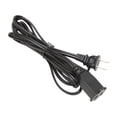 thumbnail image 2 of 1 15P a 1 15R Cable de alimentación Profesional NEMA 1 15P a NEMA 1 15R Cable adaptador de extensión 9.8 pies Enchufe de EE. UU. 125 V, 2 of 8