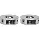 thumbnail image 1 of Stainless Steel Coffee Tea Warmers, Dual 6 Inches Circular Herb Tea Light Candle Dish Warmer Set-QJWL, 1 of 5