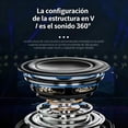 thumbnail image 4 of Altavoz Bluetooth RGB Compacto – Bocina Portátil con Luz LED y Sonido 360°, Manos Libres, Batería Recargable, Emparejamiento TWS para Hogar o Viajes, 4 of 8