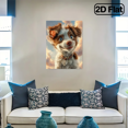 thumbnail image 2 of 500pcs Adult Jigsaw Puzzle, 20.4x14.9 Inches Large Size, Cute Puppy Puzzle, Perfect for DIY Creative Fun with Family and Friends., 2 of 10