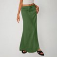 thumbnail image 2 of Women's Flowy Maxi Skirt 2025 Extra Long Casual Summer Pleated Skirts Beach Vacation Clothes, 2 of 6