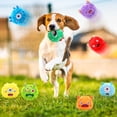 thumbnail image 4 of Pelota para perros HyDren Plush Squeaky, paquete de 8 unidades, para tamaño pequeño y mediano, 4 of 7