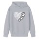 thumbnail image 4 of Sudaderas con capucha para niños y niñas, sudaderas casuales de manga larga, lindas sudaderas de gran tamaño con bolsillo de polar, chaquetas para niñas, 4 of 4