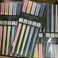 thumbnail image 5 of Juego de 5 pares de palillos de sushi octogonales de estilo japonés, palillos puntiagudos de plástico PET de colores modernos., 5 of 5