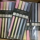 thumbnail image 5 of Juego de 5 pares de palillos de sushi octogonales de estilo japonés, palillos puntiagudos de plástico PET de colores modernos., 5 of 5