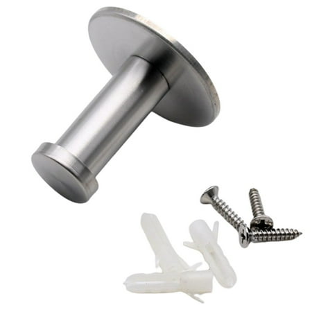 

Heavy Duty Stainless Steel Hook Self Adhesive Hook Kitchen Bathroom Wall