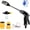 Water gun with Foam, variant on Hosehawk Pressure Washer, High Power Garden Hose Cleaner with 360° Rotating Nozzle, 3 Spray Modes and Foam Bottle for Driveway, Patio, Deck, Fence, Car Cleaning
