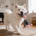 thumbnail image 4 of Fall A Soft Chew Toy That Squeaks For Of All Sizes | Durable TPR for Indoor Outdoor Play and Teething, 4 of 4