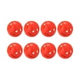 thumbnail image 3 of 8PCS Cat Toys Jingle Bell Hollow Balls Kitten Chase Pounce Toy Interactive Play Teasing Toy (Random Color), 3 of 8