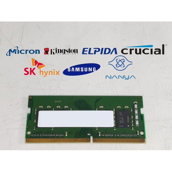 Pre-Owned Major Brand 8 GB DDR4-2666V PC4-21333S 1Rx8 1.2V SO-DIMM Laptop RAM (Good)