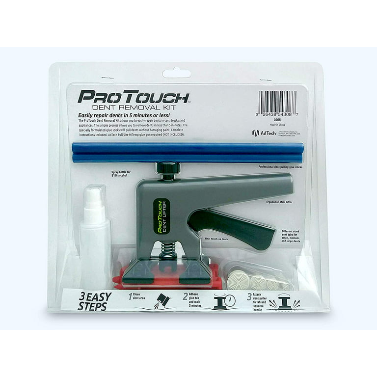 AdTech Pro Touch Automotive Paintless Dent Removal Tool Kit with 2 Glue  Sticks