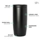 thumbnail image 3 of Taza de café de viaje Simple Modern Voyager 480 ml, 3 of 8