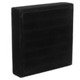 thumbnail image 6 of WEAVILUX Portable Black Jewelry Tray with Lint Material Rings Holder and Earring Storage, 6 of 8