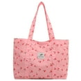 thumbnail image 1 of Bolso Estético Compras Lindo Fresa Y Cereza Bolsas Nailon para Comestibles, 1 of 9