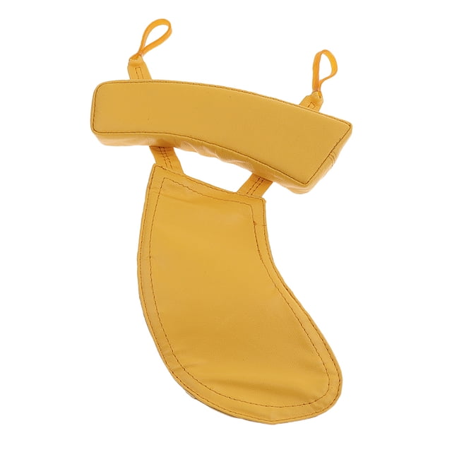 Protector de la cubierta del cojín del resto del mentón del violín para el 1-4 1-2 SM SunniMix Violin Chin Rest Pad