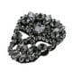 thumbnail image 2 of Parches de calavera con diamantes de imitación, apliques de diamantes de imitación, parche decorativo para gris, 2 of 7