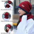thumbnail image 4 of BuildAny 1Set Invierno Máscara Cuello Calentador Gorra De Punto Lana Esquí Baberos Sombrero Nieve Deporte Caliente Espesar Bufanda MX, 4 of 4