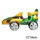 thumbnail image 3 of Globo de aluminio con forma de coche de dibujos animados en 3D, para carreras, coches, excavaciones, trenes, regalo para baby shower, decoraciones para fiestas de cumpleaños, juguetes para niños, glob, 3 of 5
