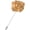 Champagne Gold, variant on 1-Pack Flower Lapel Pins for Men, Rose Boutonnieres Pin Groom Wedding/Dance/Party, Men Suits Satin Corsage [Orange]
