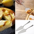 thumbnail image 3 of KSENDALO Small Stainless Pie Servers Cake Spatula Desser Spatula Set of 2, Silver, 3 of 7