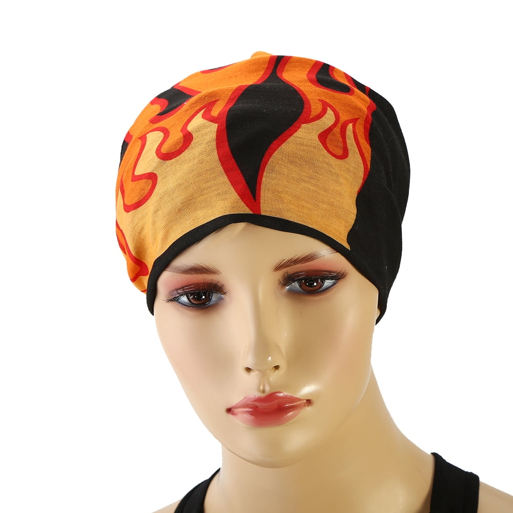 WALFRONT 3 Colors Polyester Microfiber Seamless Headwear Head Wrap