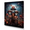 thumbnail image 2 of Designart "Day of the Dead in Mexican Art II" People Canvas Wall Art - Global Red Mexican Art Bedroom Canvas Wall Art, 2 of 6