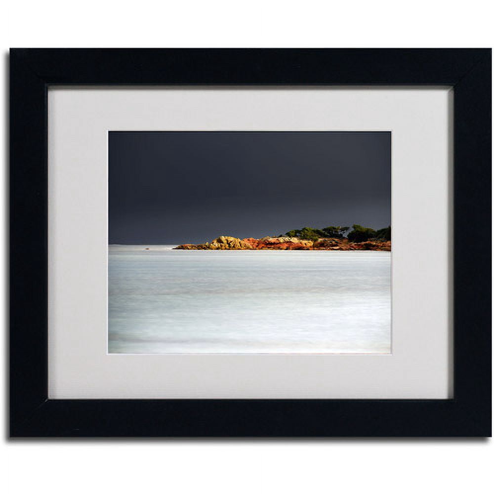 Trademark Fine Art "Deeper in the Dark" Canvas Art by Philippe Sainte-Laudy, Black Frame