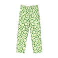thumbnail image 6 of Uemuo Daisies Flowers Pattern Men's Wide Leg Palazzo Lounge Pants with Pockets Light Weight Loose Comfy Casual Pajama Pants-Large, 6 of 9