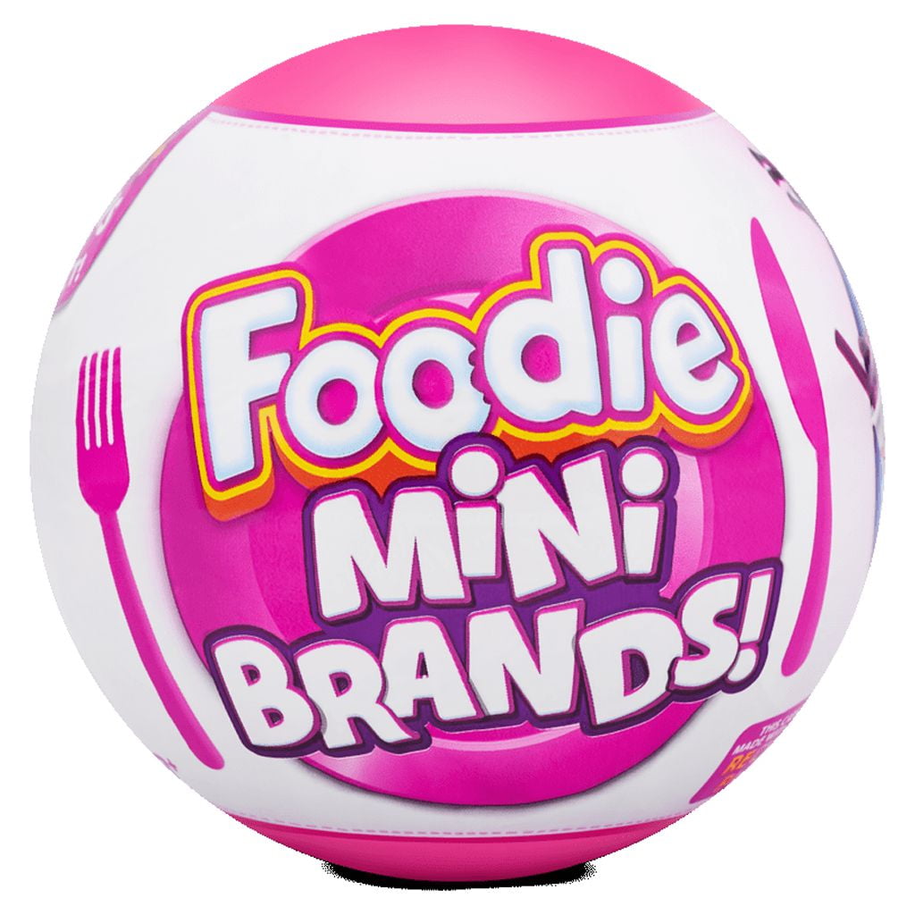 (2 pack) Foodie Mini Brands Mystery Capsule Miniature Brands Collectible Toy by ZURU