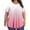 Pink, variant on Women's Plus Size Oversized Short Sleeve Crew Neck T-Shirt Top | Soft & Stretch Cotton Blend Casual Blouse 1X-5X - Summer Comfy Curvy Fit Vacation Essentials