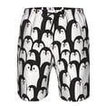 thumbnail image 3 of Fotbe Cartoon Penguin Trajes de Baño Estampados para Hombre, Shorts de Verano de Secado Rápido, Ropa de Playa, Bañadores-Large, 3 of 6