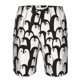 thumbnail image 3 of Balery Cartoon Penguin Traje de Baño Estilo Hawaiano para Hombre, Shorts de Secado Rápido con Bolsillos-3X-Large, 3 of 6