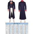 thumbnail image 3 of Disfraz de Napoleón para cosplay, traje de fantasía, abrigos, pantalones, ropa interior, traje de carnaval de Halloween, accesorios para hombres adultos, juego de rol masculino, 3 of 5