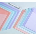 LumcQaQ File Folders,Plastic Envelopes Poly Envelopes Pack Of 10 US