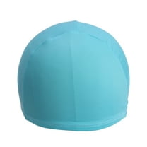 Swim Cap Swimsuit Kids Shower Caps for Women Girl Child Blue