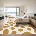 thumbnail image 3 of ODIKA 8'x10' Machine Washable Non-Slip Area Rug, Classic Farmhouse Abstract Animal Inspired Spotted Design High Traffic Rug, Brown, 912265, 3 of 7