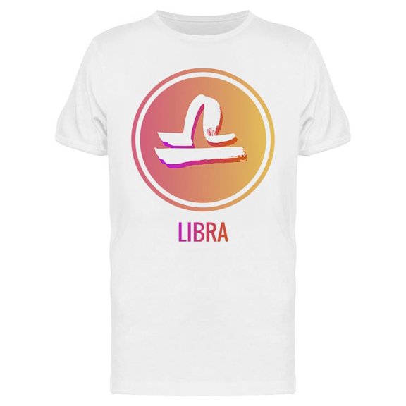 Zodiac Sign Libra Symbols Tee Men's -Image by Shutterstock