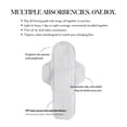 thumbnail image 3 of Collecteur 100% Certified Organic Cotton Pads, Multipack - 22 count, 3 of 6