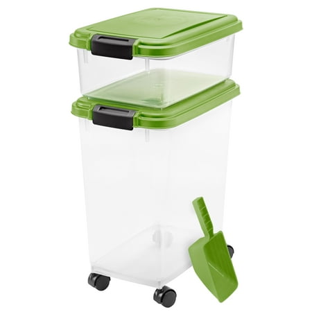 IRIS Combo Food Storage Container with Scoop, 10.8