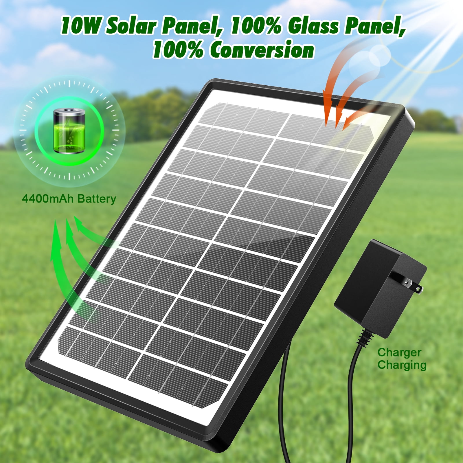 AISITIN 10W Solar Fountain with LED Colorful Lights & 3000mhA Battery, 2024 Upgraded Solar Bird Bath Fountain with Fixed Bracket, Remote Control Solar Water Fountain Pump for Bird Bath, Pools and Outd