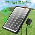 thumbnail image 3 of AISITIN 10W Solar Fountain with LED Colorful Lights & 3000mhA Battery, 2024 Upgraded Solar Bird Bath Fountain with Fixed Bracket, Remote Control Solar Water Fountain Pump for Bird Bath, Pools and Outd, 3 of 9