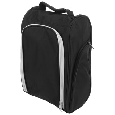 ProActive Sports Deluxe Shoe Bag - 600 Denier Polyester With Mesh Panels, Fits Up To Size 13 Shoes