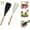 Black+White, variant on Multi Function Cooking Spoon,3 in 1 Spatula Spoon Spatula Silicone, for Nonstick Cookware for Mixing, Scoop, and Scrape