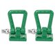 thumbnail image 3 of Grillete De Remolque 2 Uds Kit De Gancho De Remolque De Metal Grillete De Remolque De Rescate RC Accesorio Para 1/10 Crawler Axial SCX10 90046 D90 CC01 CarGreen ANGGREK Verde, 3 of 8